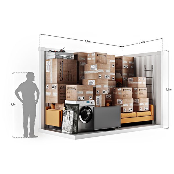 Selfstorage in Zug mieten