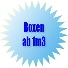 Selfstorage in beliebiger Grösse