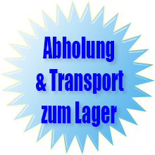 Abholung und Transport zum Selfstorage